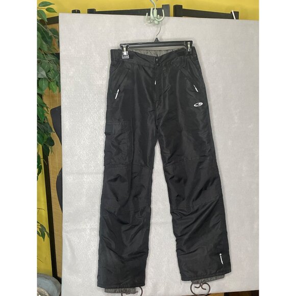 Champion Other - Champion Black Snow Pants Size Large Youth Polyester Waterproof Winter Gear EUC